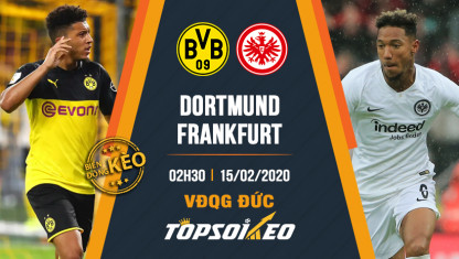 Biến động kèo cá cược Dortmund vs Frankfurt