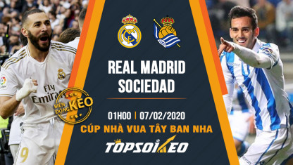 Biến động kèo cá cược Real Madrid vs Sociedad